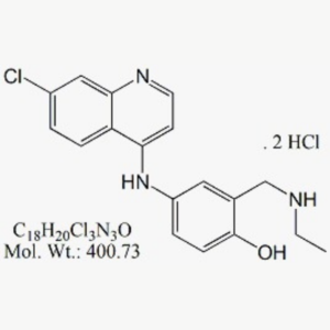 Amodiaquine N-Desethyl Dihydrochloride