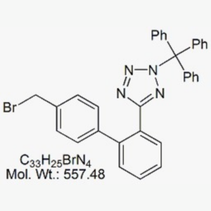 Candesartan Bromo N2-Trityl Impurity