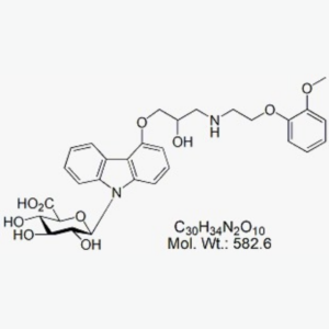 Carvedilol N-beta-D-Glucuronide