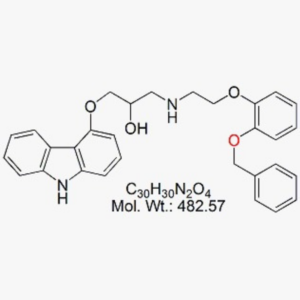 Carvedilol O-Desmethyl O-Benzyl Impurity