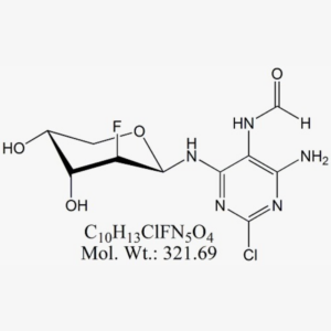 Clofarabine beta-Pyranosyl Formamide Impurity