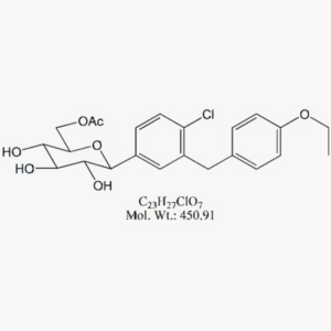 Dapagliflozin 6-Acetyloxymethyl Analog