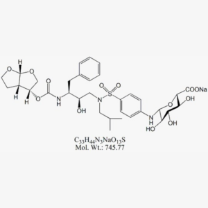 Darunavir N-?-D-Glucuronide (Sodium Salt)
